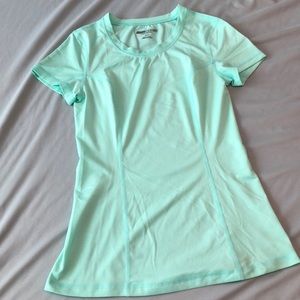 Express core performance tee mint green XS